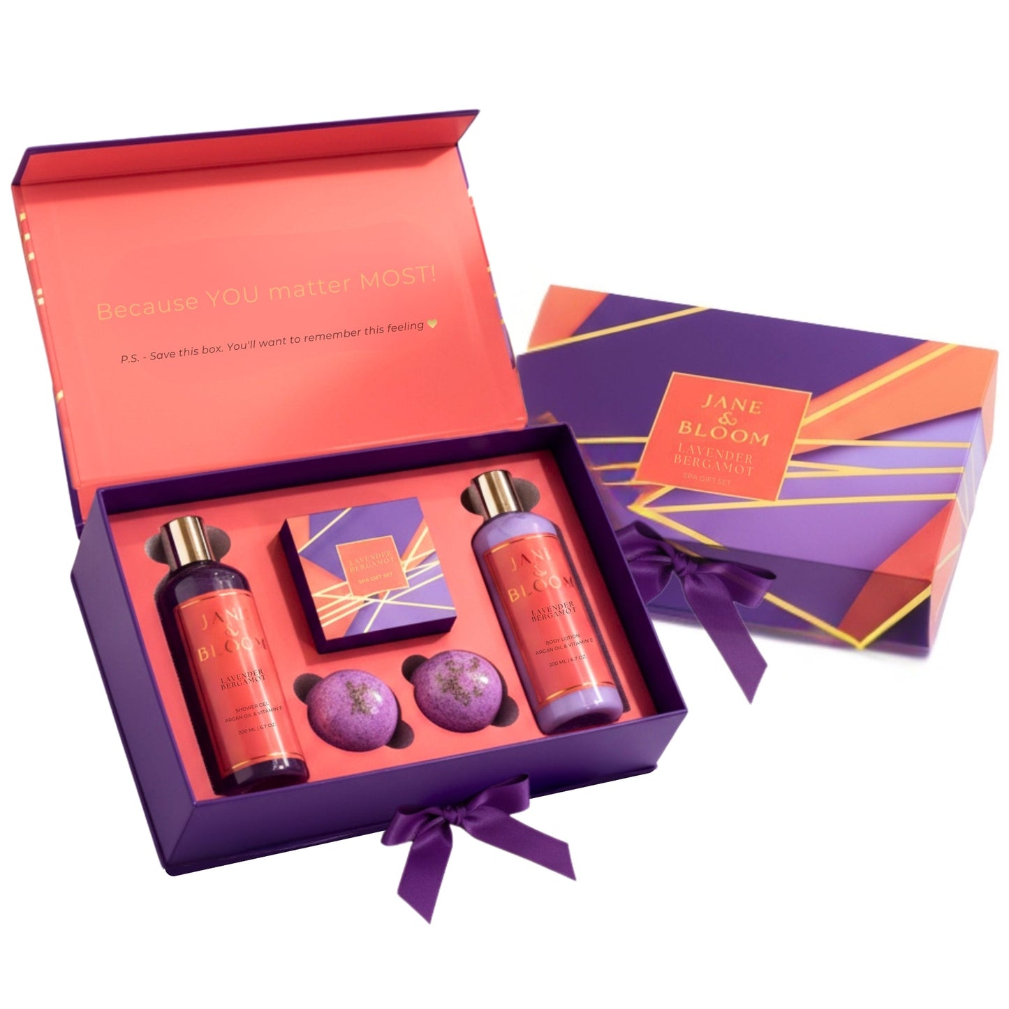 Christmas Spa Gift Set Lavender & Bergamot