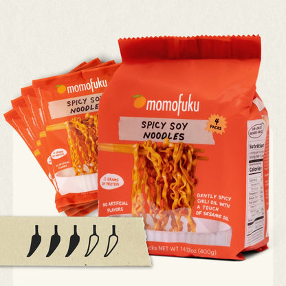 Momofuku Spicy Soy Air-Dried Noodles – 4-Pack (400 g) - image 1