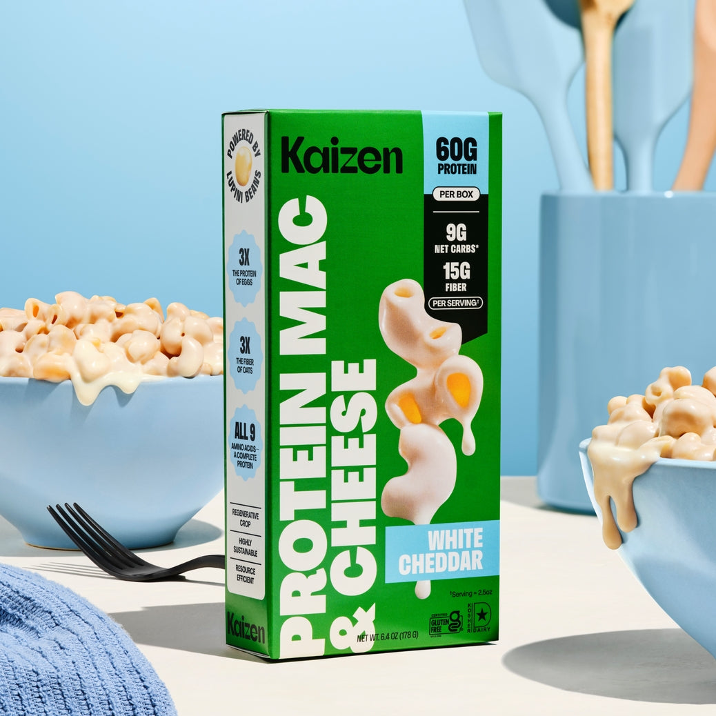 Kaizen – High Protein Low Carb White Cheddar Mac & Cheese – 6.4 oz - image 5