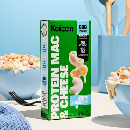 Kaizen – High Protein Low Carb White Cheddar Mac & Cheese – 6.4 oz - image 5