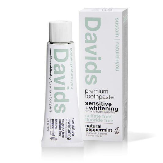 Davids Travel Size Premium Toothpaste / Sensitive+Whitening - image 1