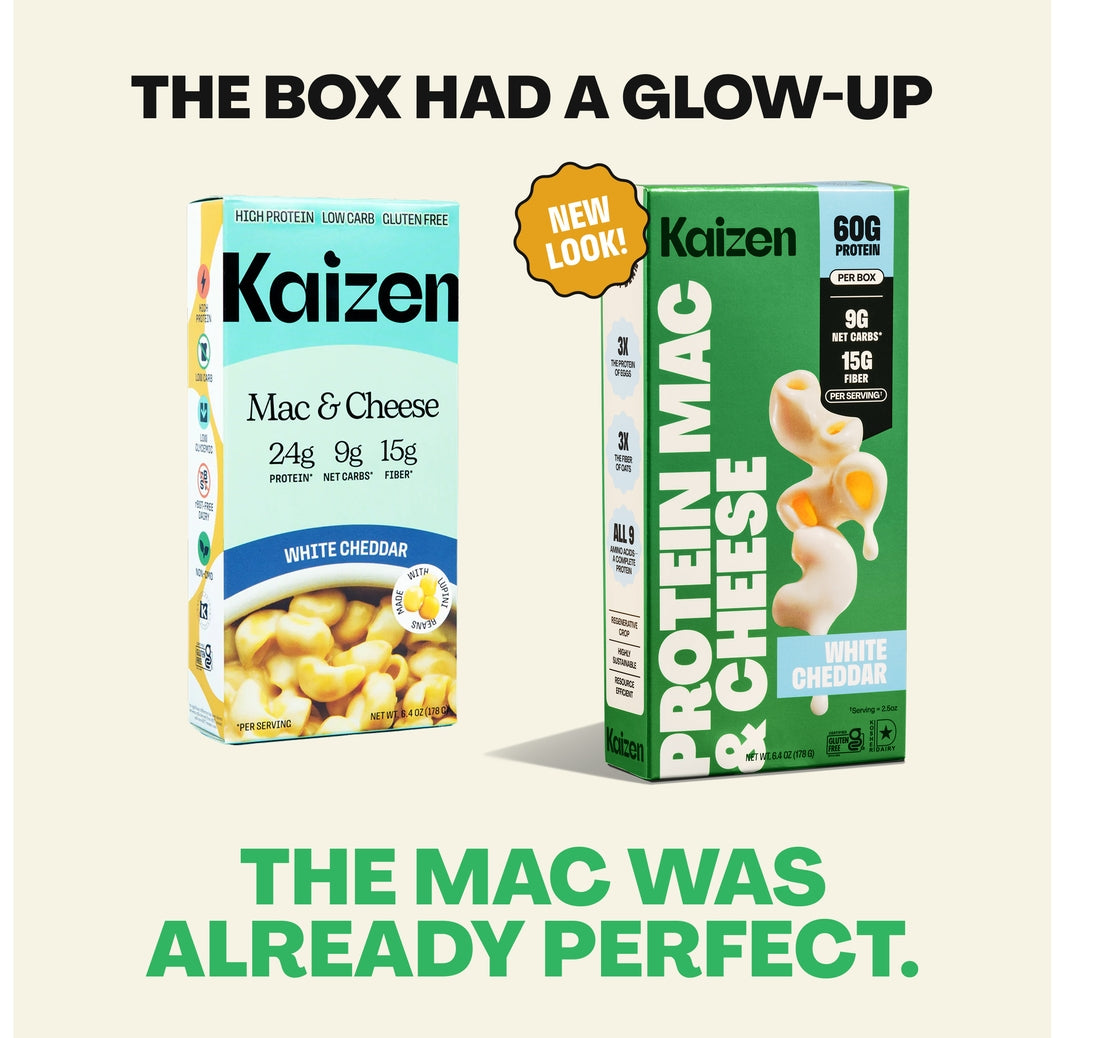 Kaizen – High Protein Low Carb White Cheddar Mac & Cheese – 6.4 oz - image 4