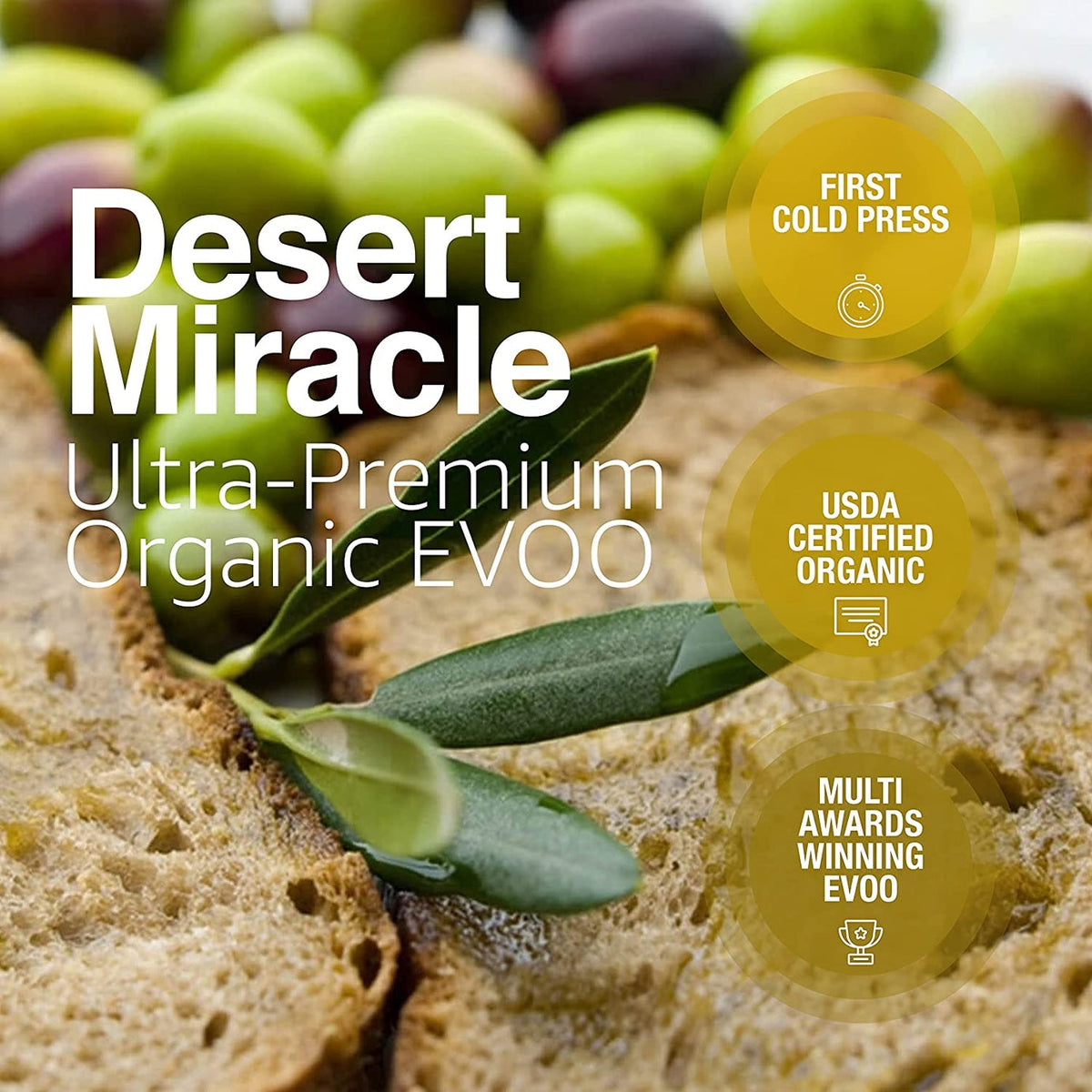 ATLAS OLIVE OILS Desert Miracle Organic Extra Virgin Olive Oil - image 7