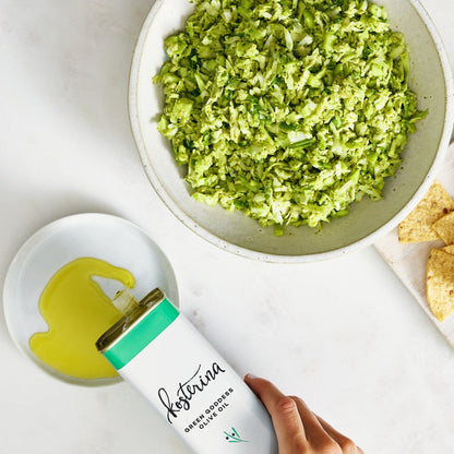 Kosterina Green Goddess Olive Oil – 500 ml | Basil, Garlic, Onion & Lemon Infused EVOO - image 3