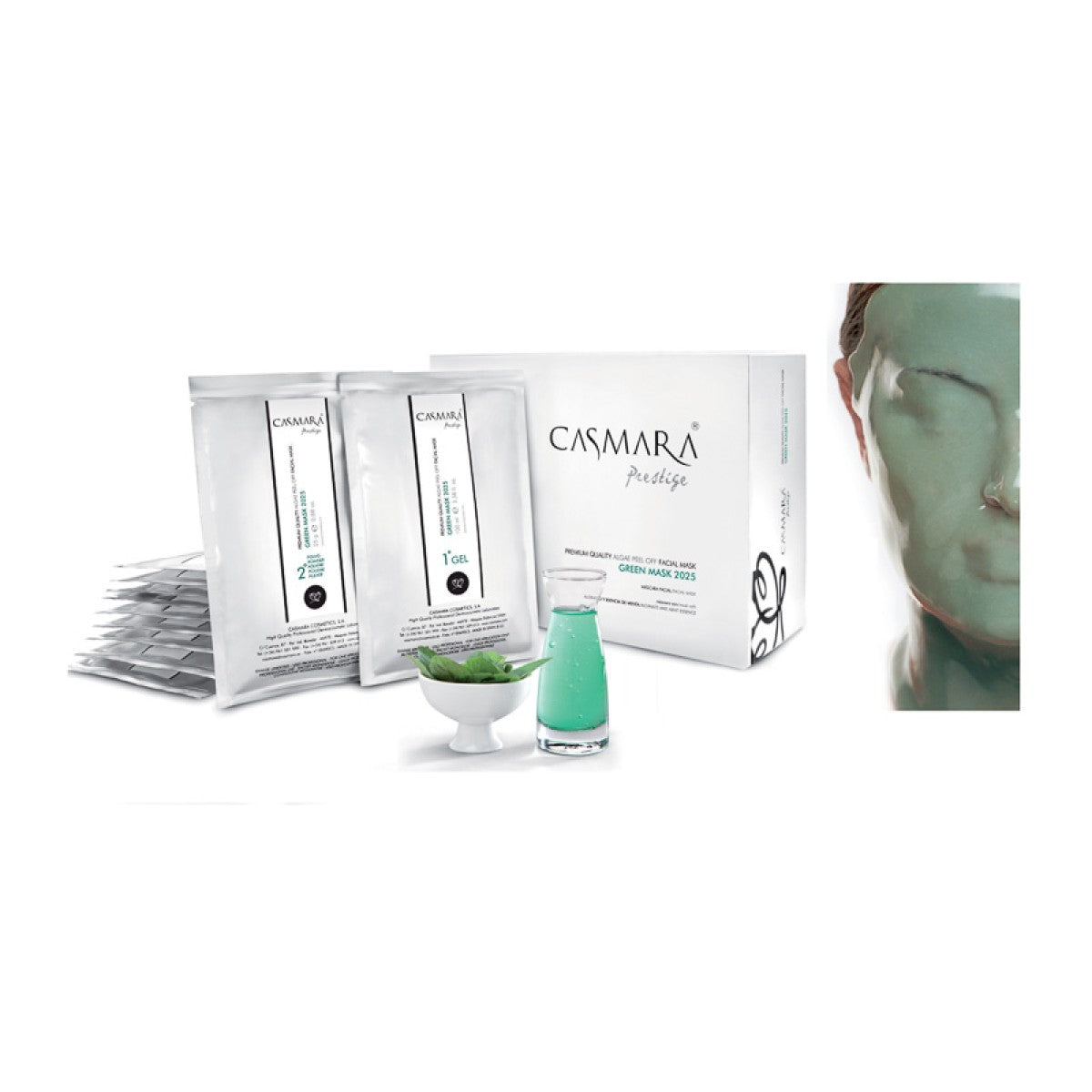 Casmara Green Mask (2025) — 10pcs - image 1