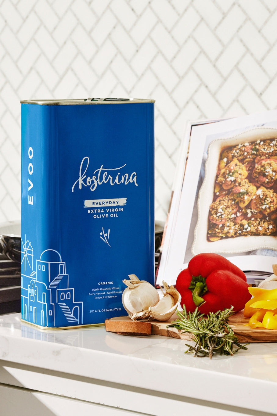 Kosterina Organic Everyday Extra Virgin Olive Oil Tin (3L) - image 2