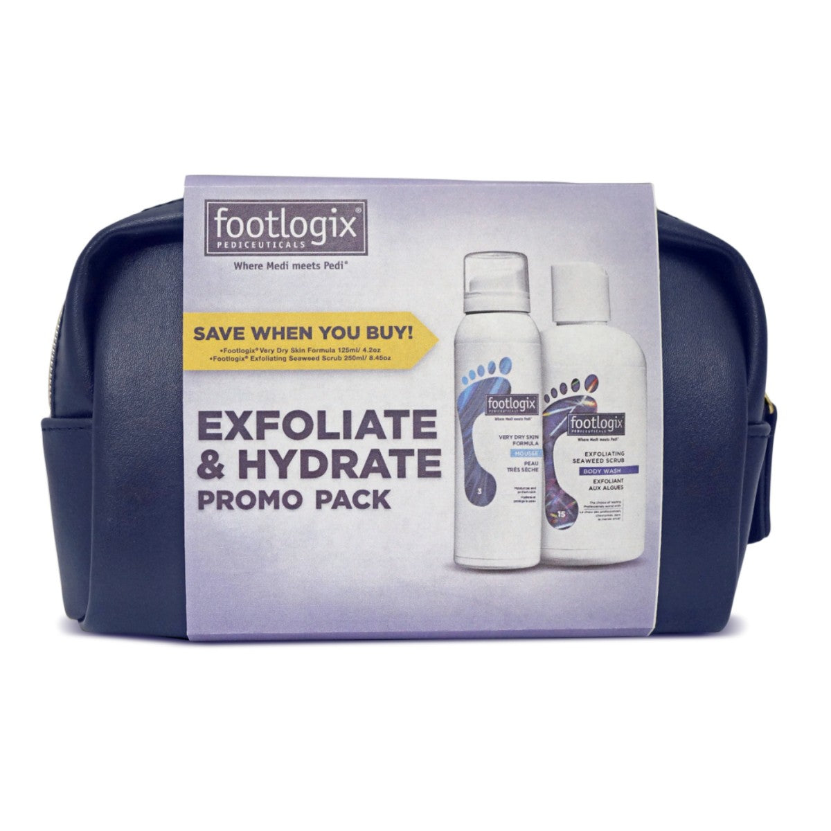 FOOTLOGIX EXFOLIATE & HYDRATE KIT