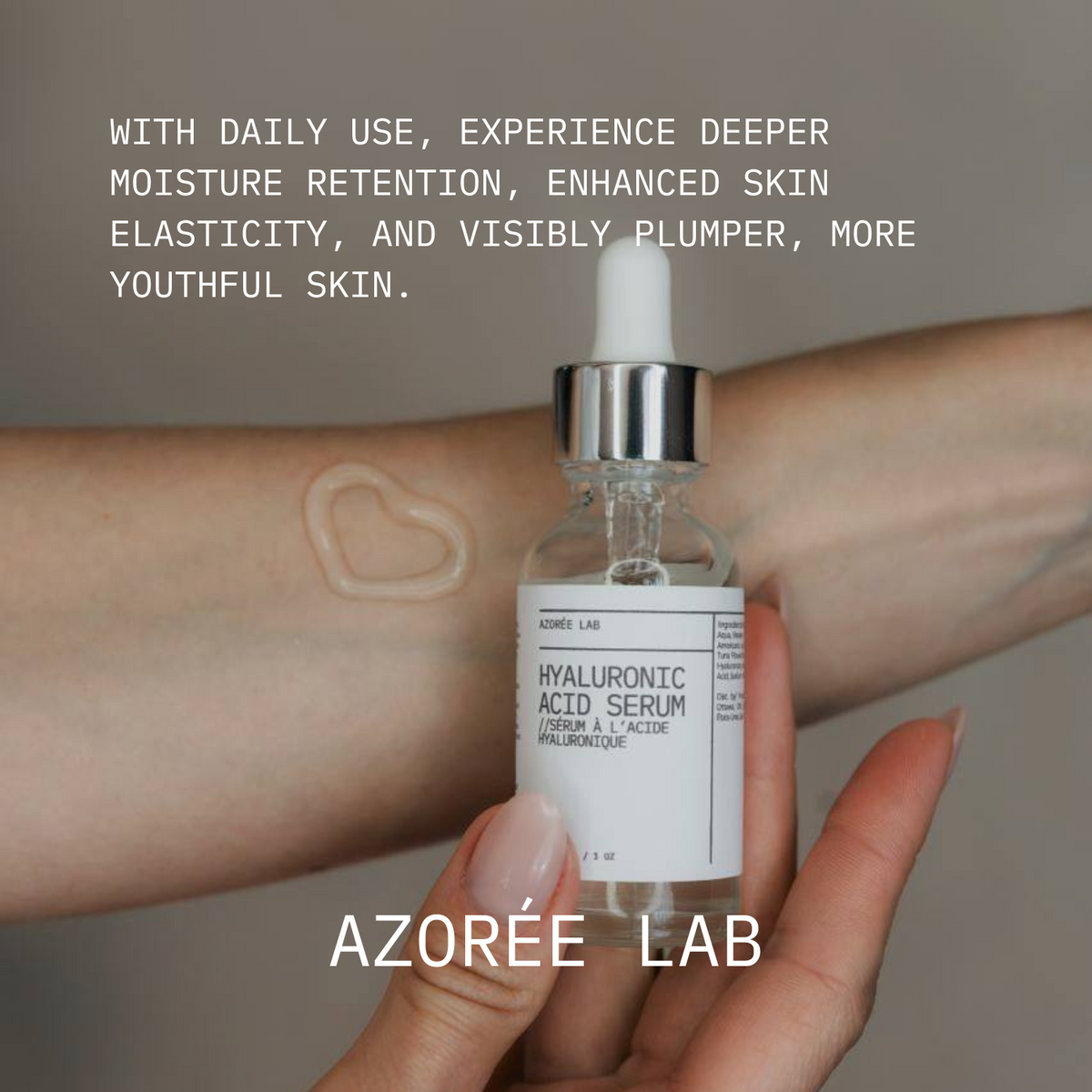 AZORÉE LAB Hyaluronic Acid Serum // Hydrating with Prickly Pear - image 6