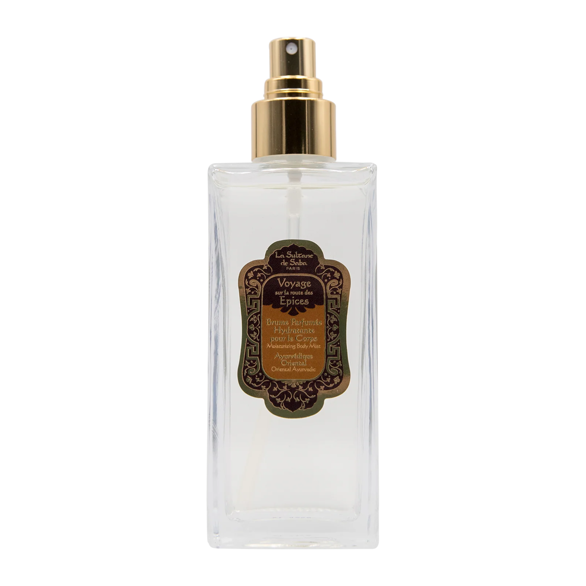 Body Mist – Ayurvedic Treatment Amber Vanilla Patchouli – Journey to the Spices Route - image 1