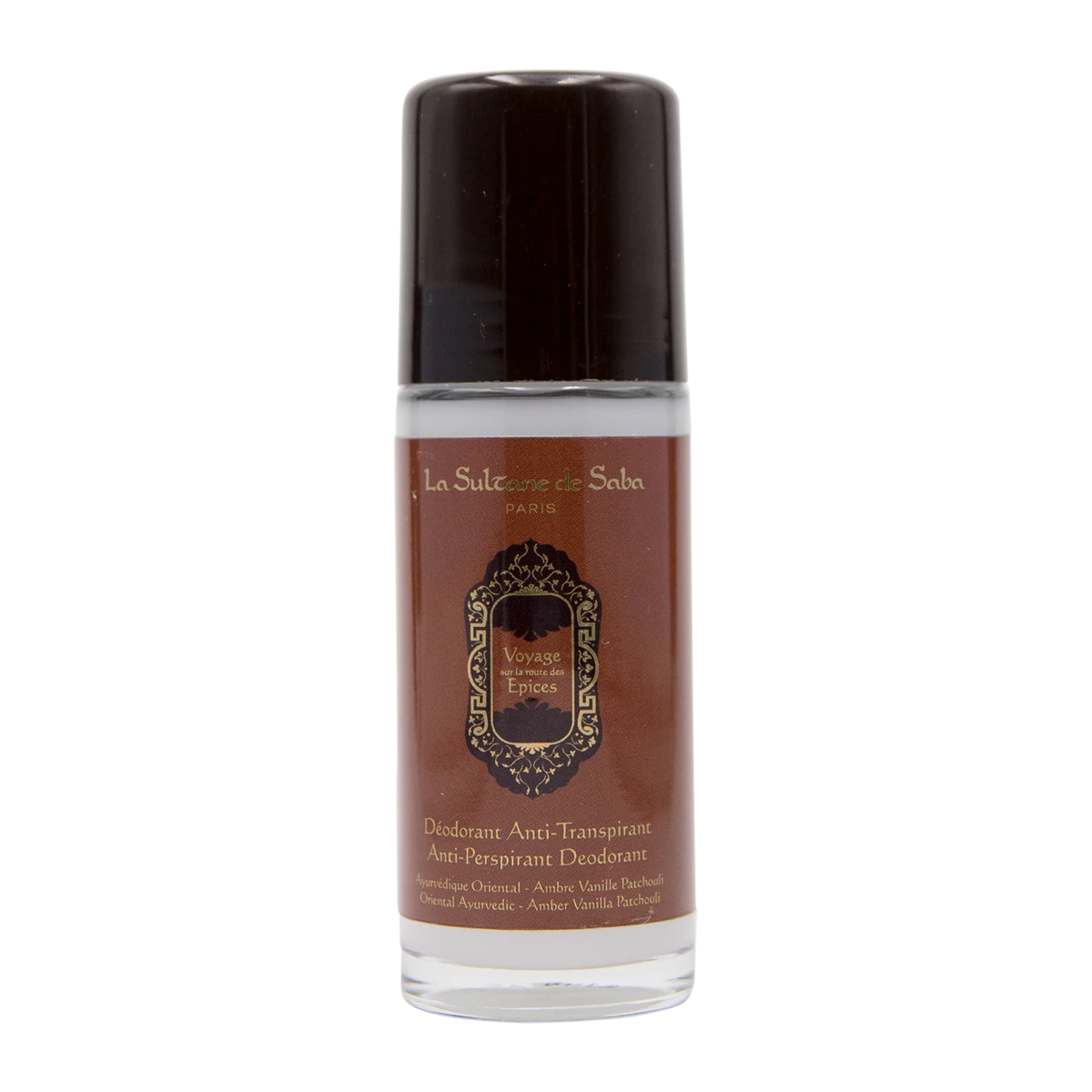 Deodorant – Ayurvedic Treatment Amber Vanilla Patchouli – Journey to the Spices Route - image 1
