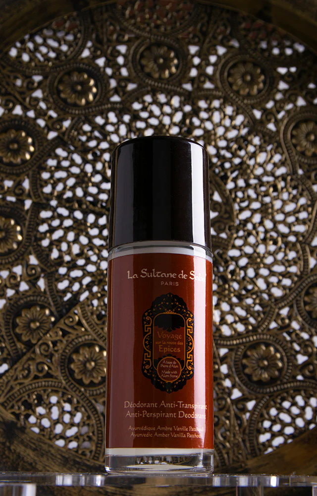 Deodorant – Ayurvedic Treatment Amber Vanilla Patchouli – Journey to the Spices Route - image 2