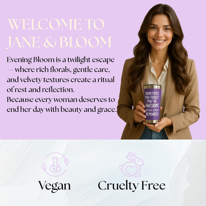 Evening Bloom Spa Gift Set – 6Pc Purple-Themed Bath & Body Treats - image 3