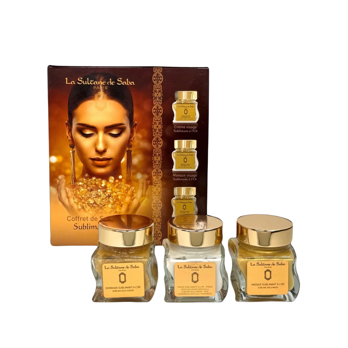 Face Gift Set - Gold Cedarwood Patchouli - image 1
