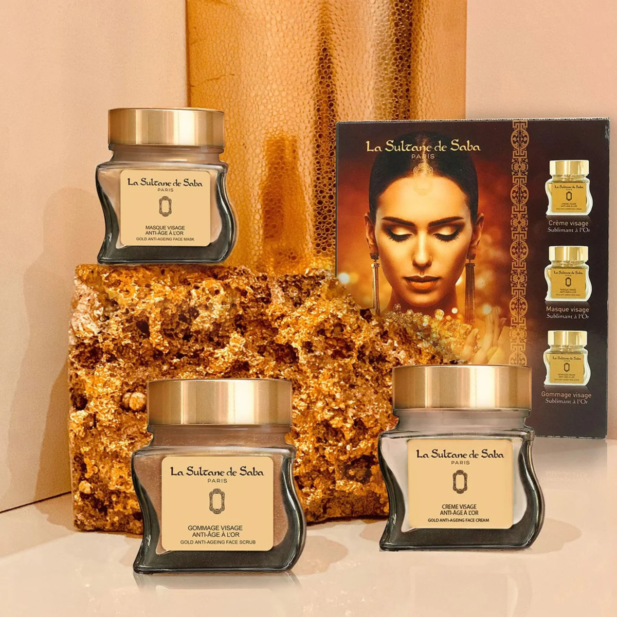 Face Gift Set - Gold Cedarwood Patchouli - image 2