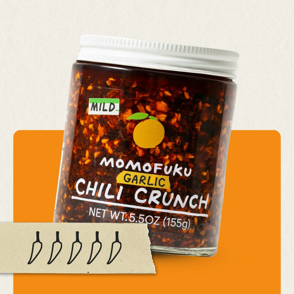 Momofuku Mild Garlic Chili Crunch – 5.5 oz (155 g)