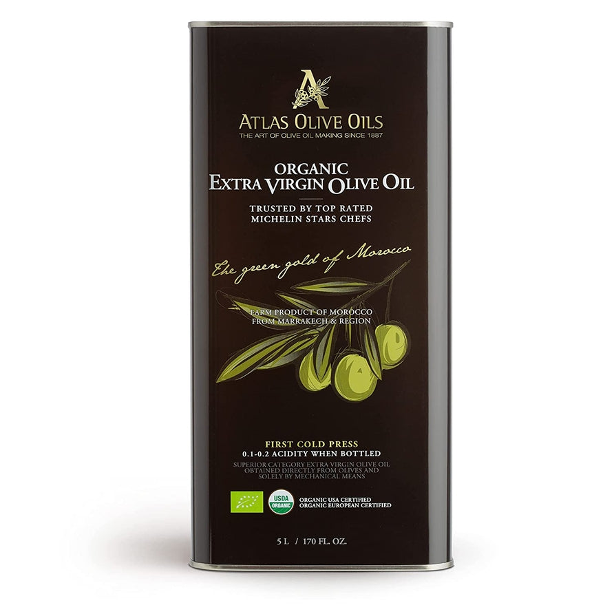 Atlas Olive Oils Organic Extra Virgin Olive Oil Tin - image 1