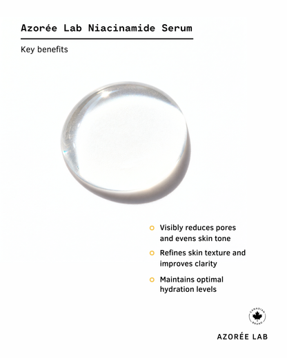 AZORÉE LAB Niacinamide Serum //  Balancing & Brightening - image 3