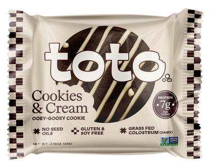 Toto Cookies & Cream Cookies – 2.25 oz