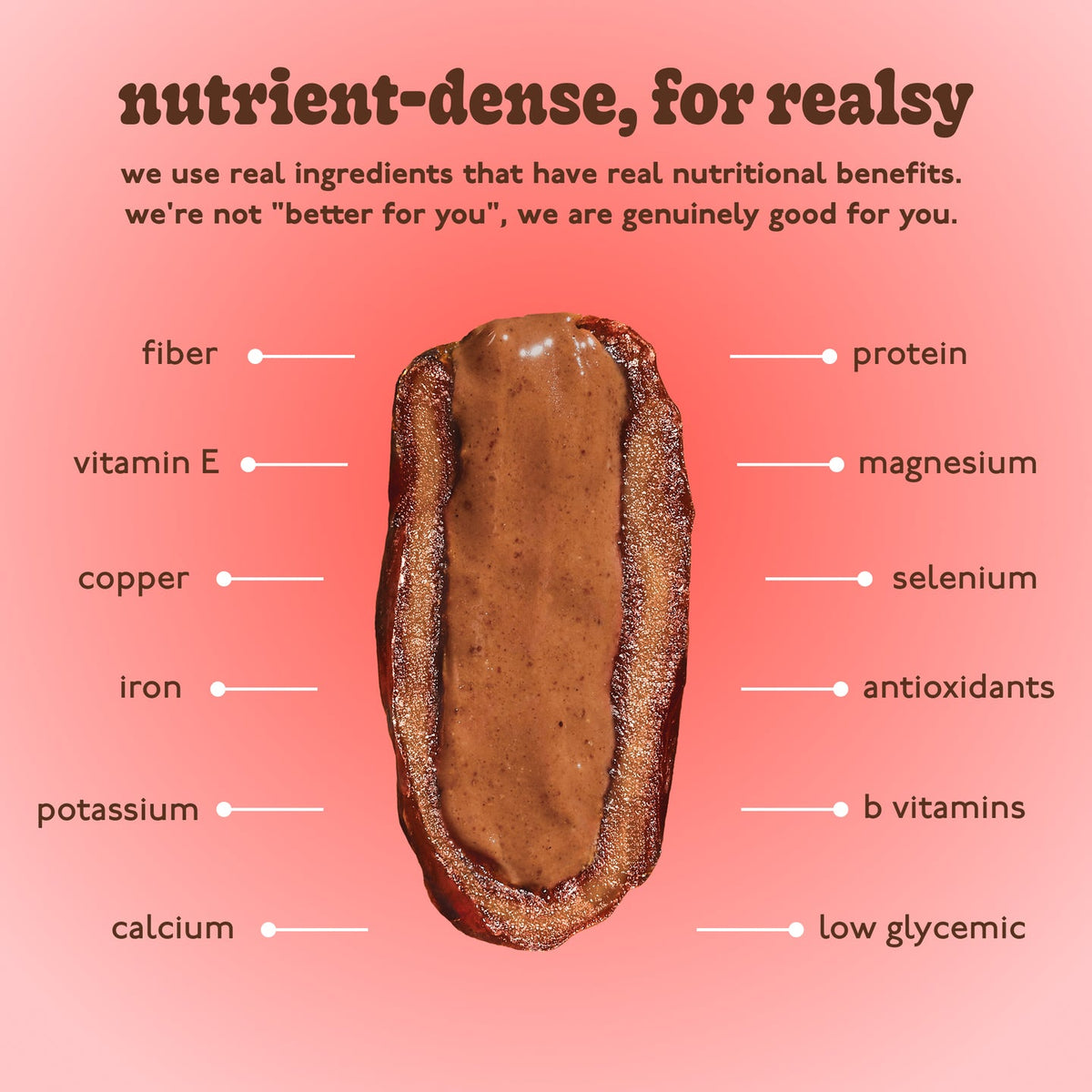 Chocolate Peanut Butter Dates Snack Packs – Realsy – 10 Pack - image 4