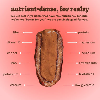 Chocolate Peanut Butter Dates Snack Packs – Realsy – 10 Pack - image 4