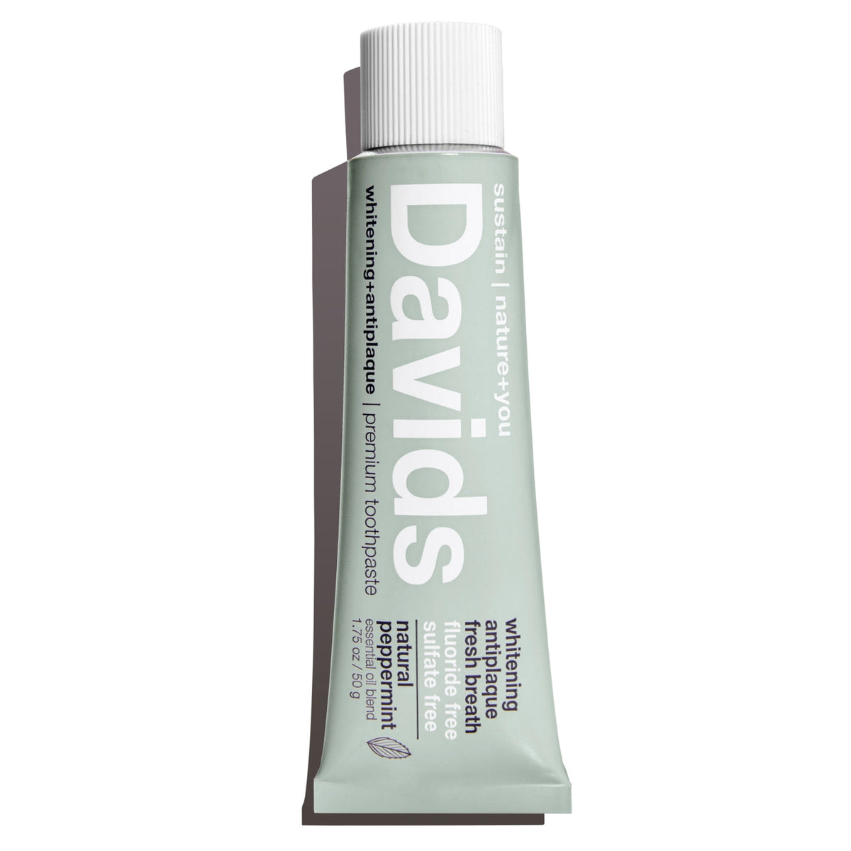 Davids Travel Size Premium Toothpaste  /  Peppermint - image 1