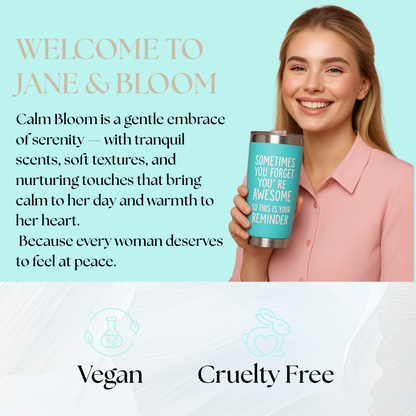 Calm & Bloom Deluxe – Teal Spa Gift Box with Towel Bear - image 3