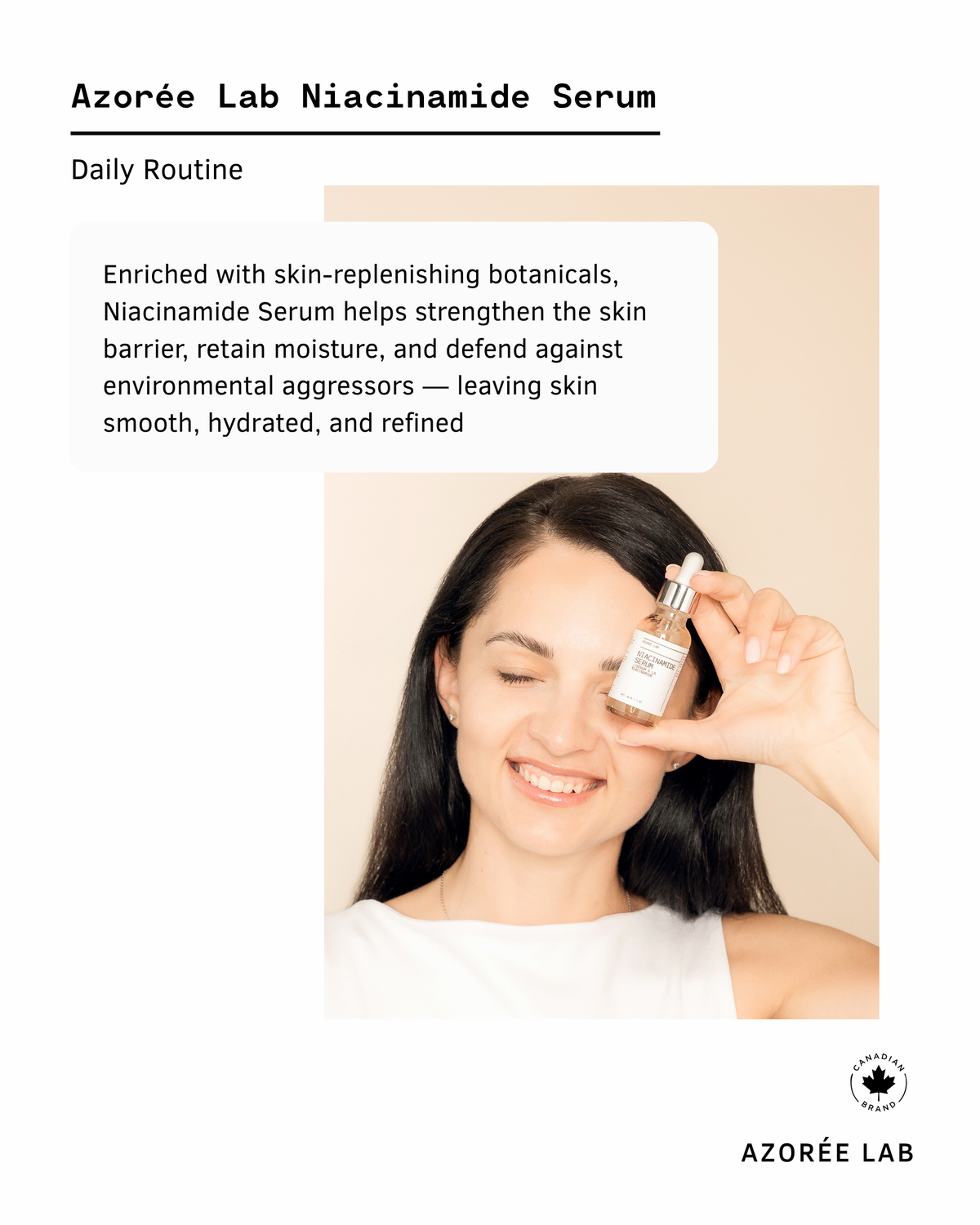AZORÉE LAB Niacinamide Serum //  Balancing & Brightening - image 4