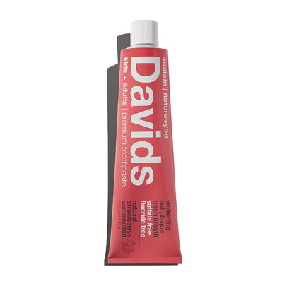 Davids Kids+Adults Premium Toothpaste/Strawberry Watermelon - image 1