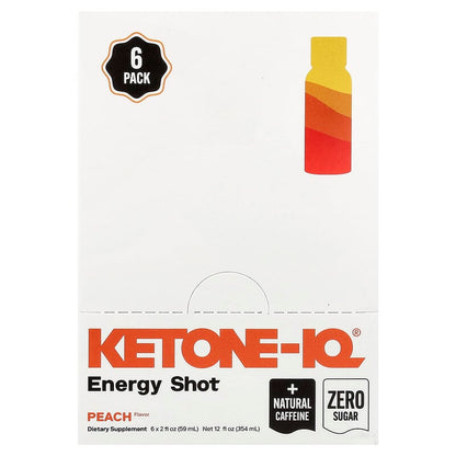 Ketone-IQ +Caffeine Shot, Peach - image 6