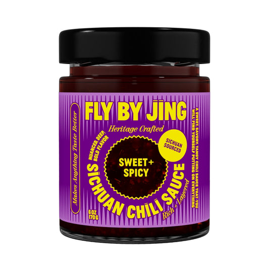 Fly By Jing – Sweet + Spicy Sichuan Chili Sauce – 6 oz - image 1