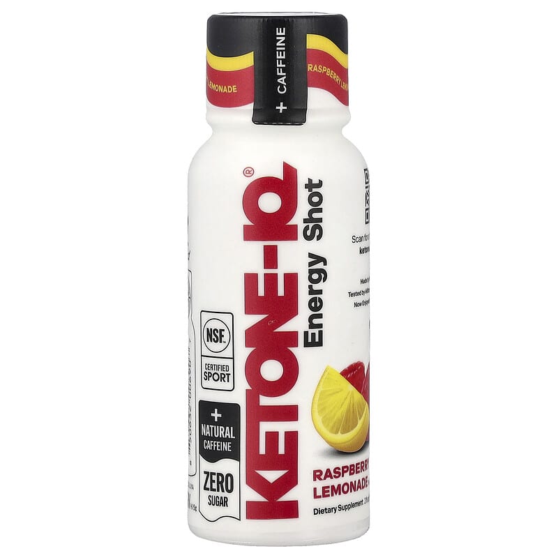 Ketone-IQ +Caffeine Shot, Raspberry Lemonade - image 2