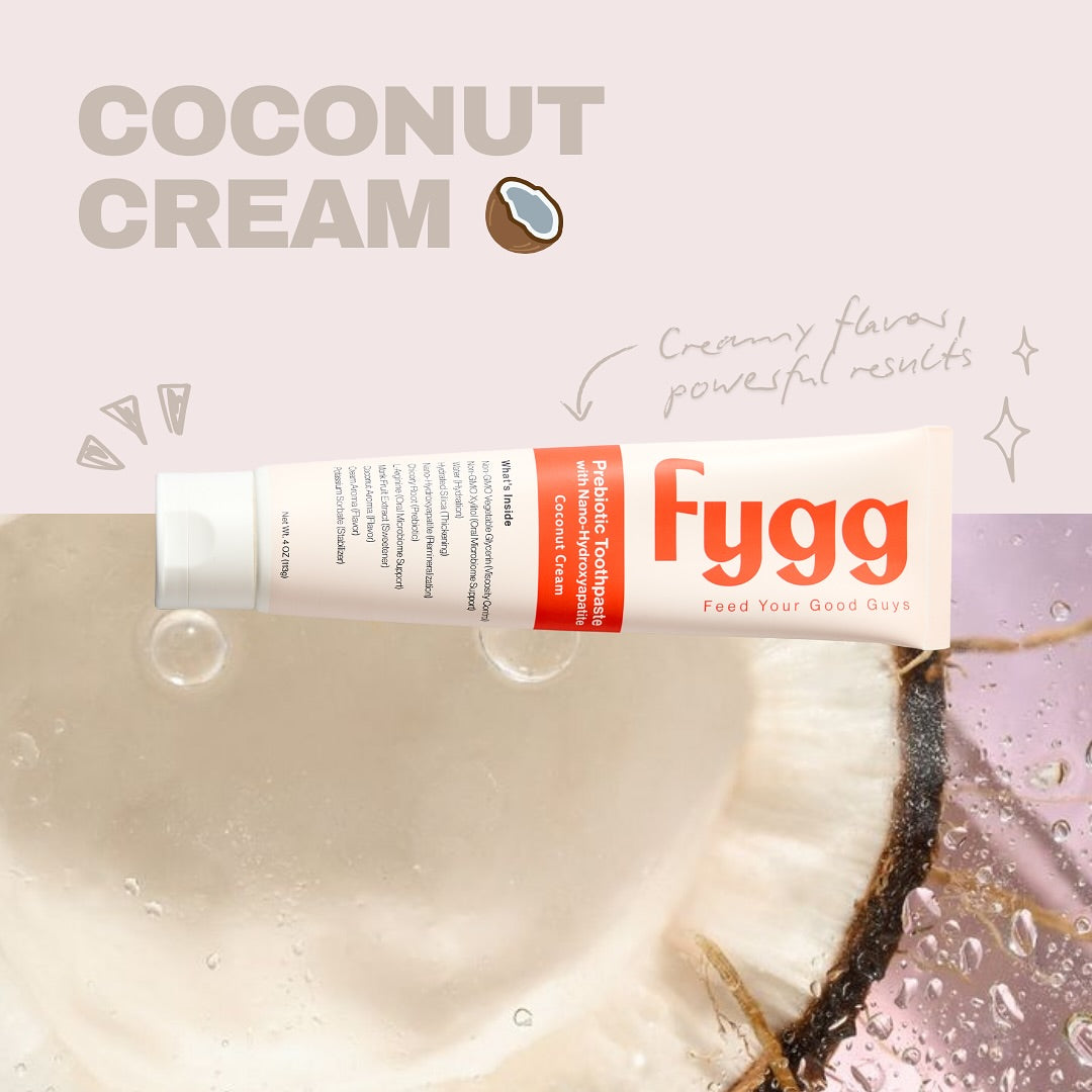 Fygg Toothpaste with Prebiotics | Coconut Cream - image 2