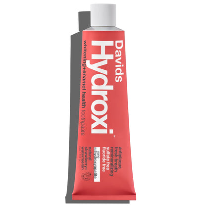 Davids Hydroxi™ Whitening + Enamel Health, Nano-Hydroxyapatite Toothpaste, Kids + Adults / Strawberry Watermelon - image 2