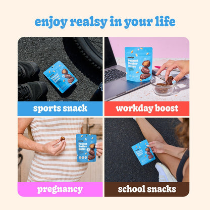 Peanut Butter Dates Snack Packs – Realsy – 10 Pack - image 10