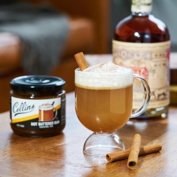 Collins Hot Buttered Rum Syrup — 12 oz - image 3
