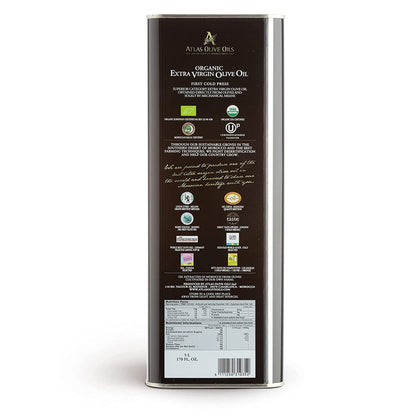 Atlas Olive Oils Organic Extra Virgin Olive Oil Tin - image 2