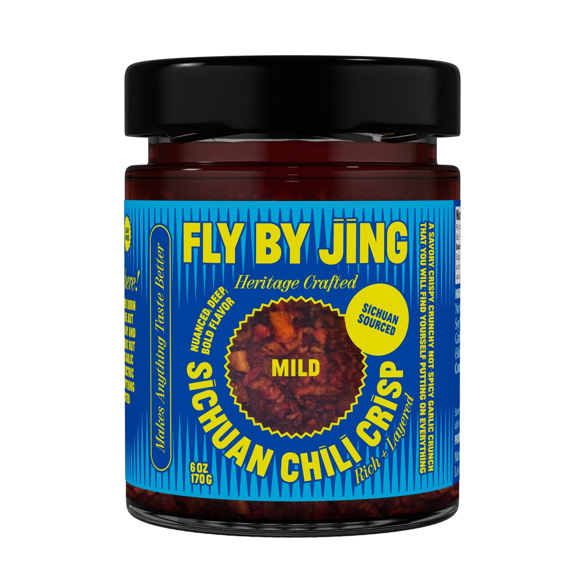 Fly By Jing – Mild Sichuan Chili Crisp – 6 oz - image 1