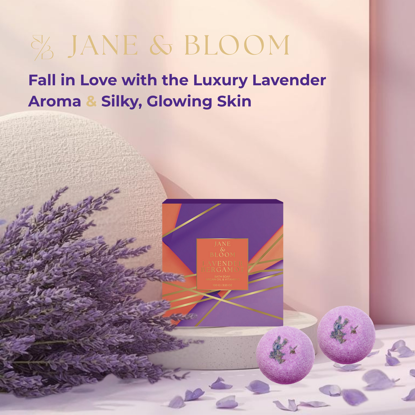 Spa Gift Set Lavender & Bergamot by Jane & Bloom
