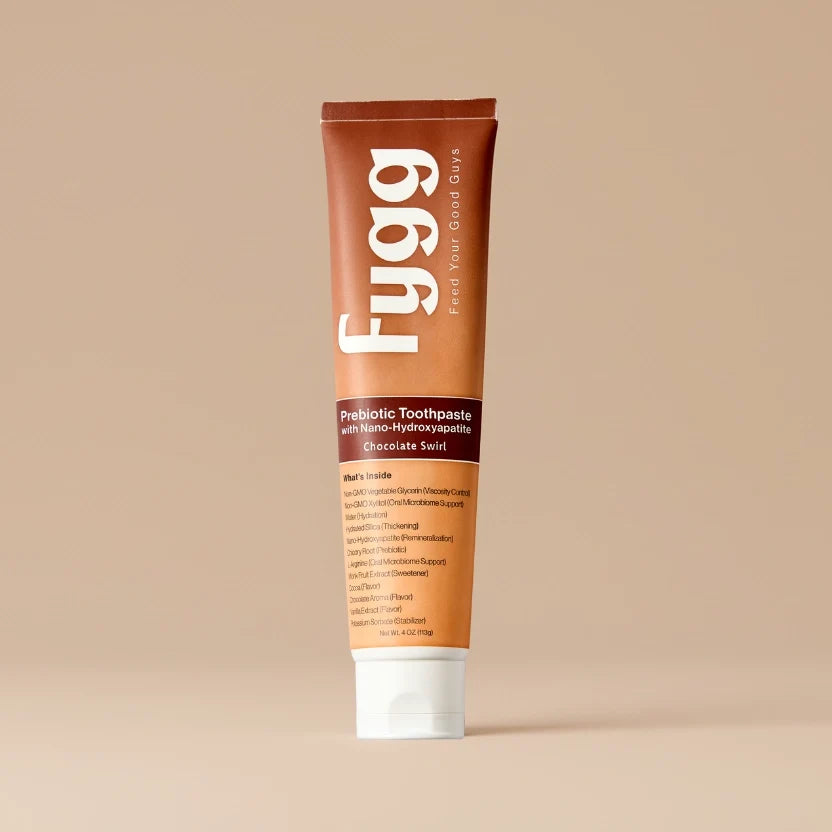Fygg Toothpaste with Prebiotics | Chocolate Swirl - image 4
