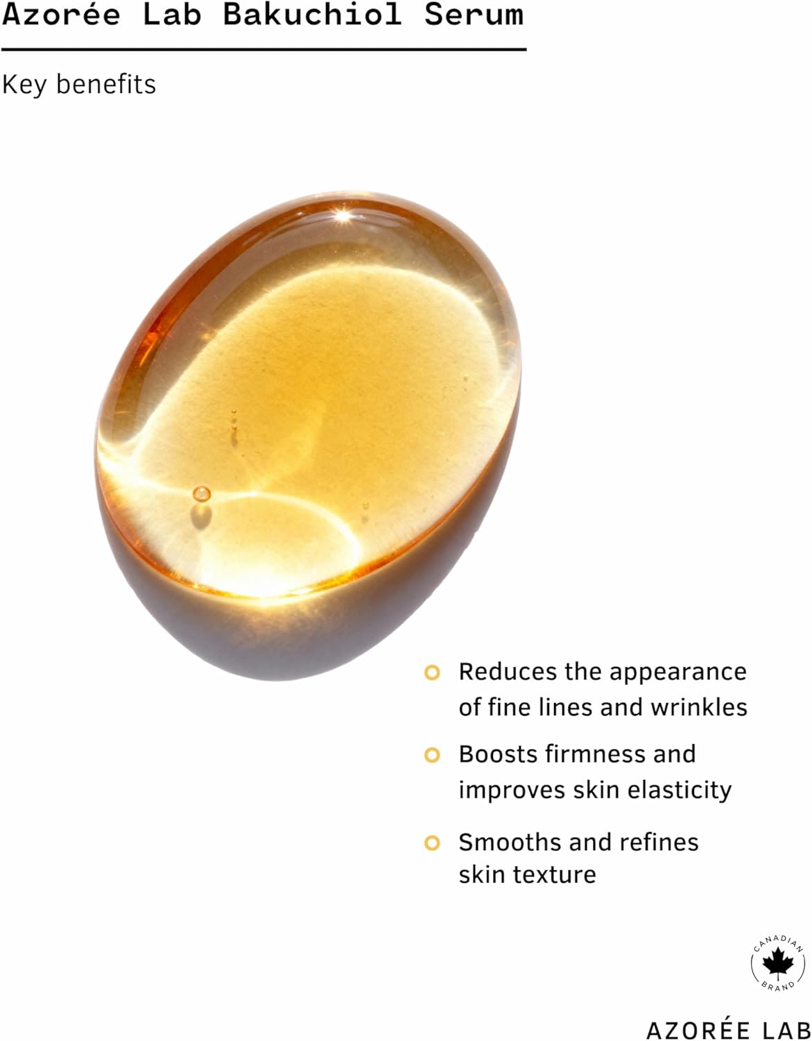 AZORÉE LAB Bakuchiol Serum // Soothing & Anti-Aging - image 3