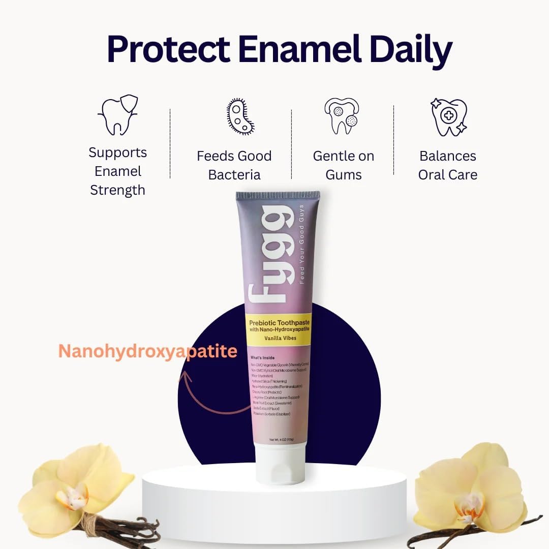 Fygg Toothpaste with Prebiotics | Vanilla Flavor - image 2