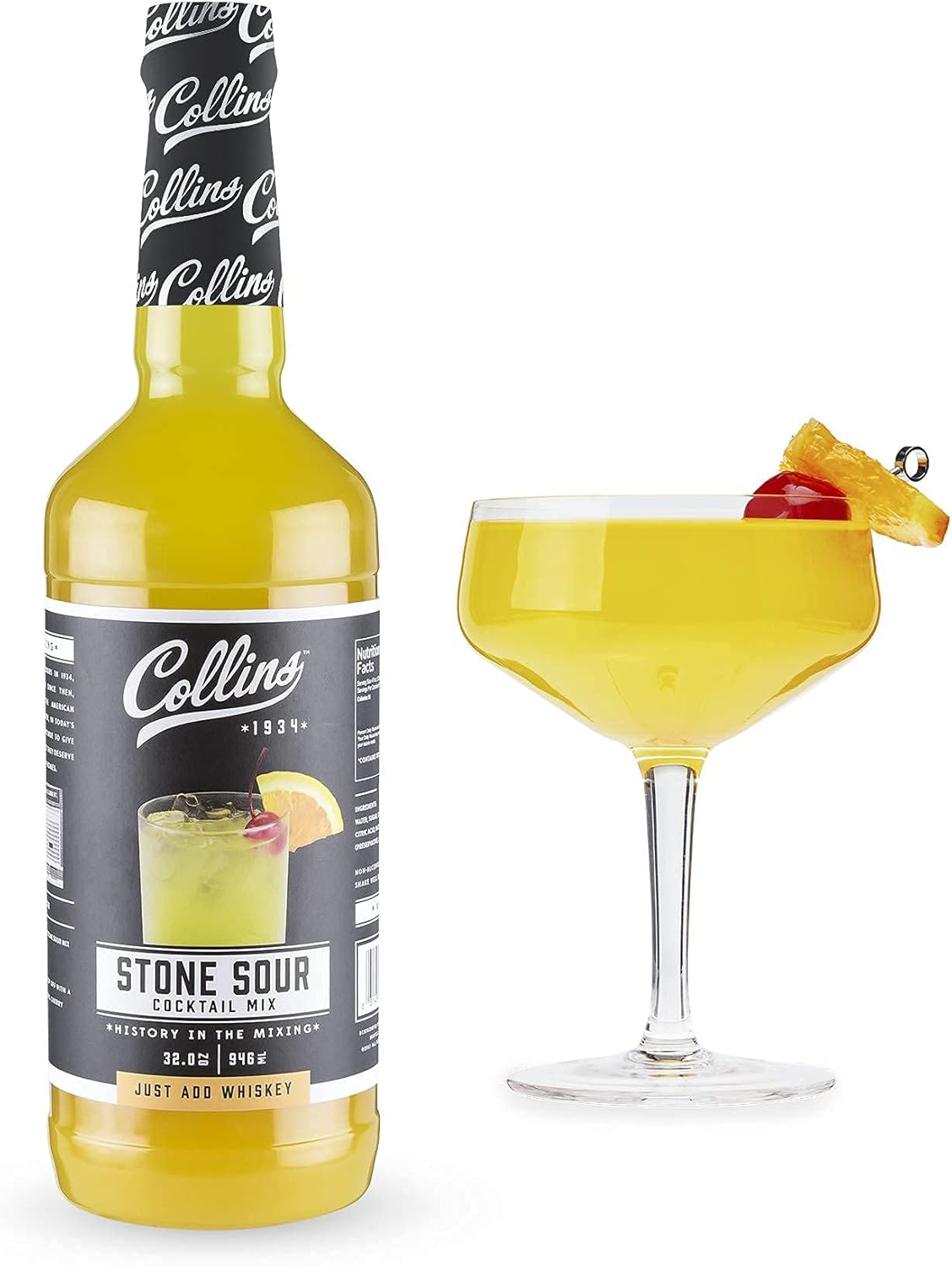 Collins Stone Sour Mix — 32 oz - image 1