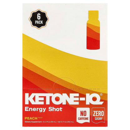 Ketone-IQ Caffeine-Free Shot, Peach - image 10
