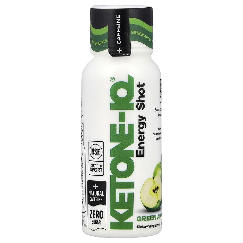 Ketone-IQ +Caffeine Shot, Green Apple - image 14