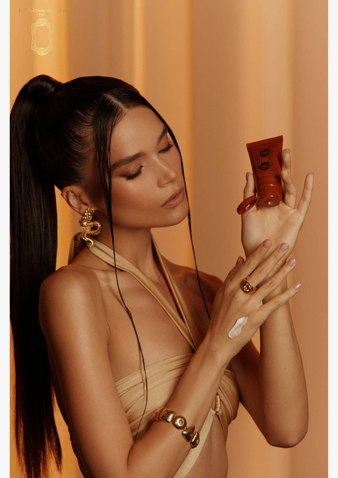 Moisturizing Hand Cream -  Ayurvedic Treatment Amber Vanilla Patchouli – Journey To The Spices Route - image 2