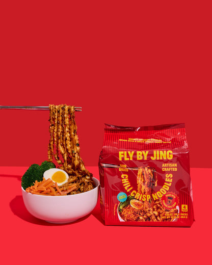Fly By Jing – Chili Crisp Noodles – 4-Pack - image 3
