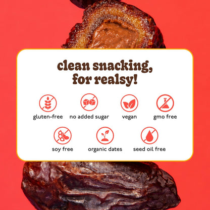 Chocolate Peanut Butter Dates Snack Packs – Realsy – 10 Pack - image 6