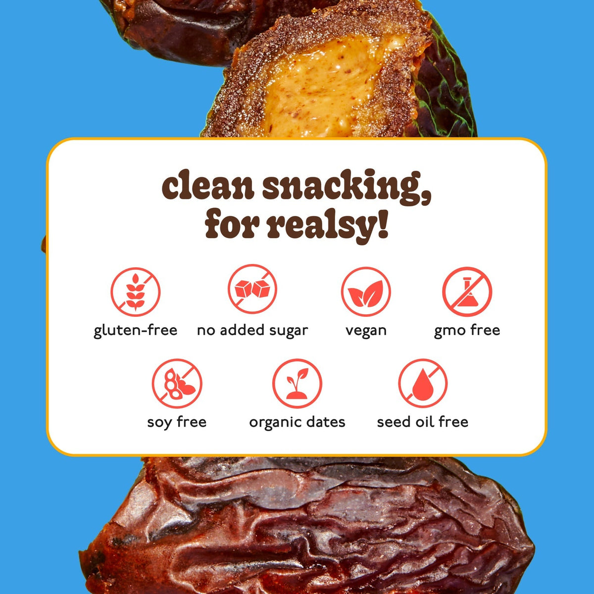 Peanut Butter Dates Snack Packs – Realsy – 10 Pack - image 7