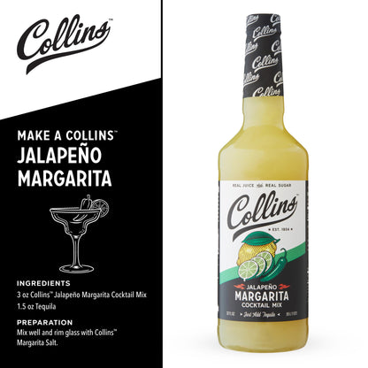 Collins Jalapeno Margarita Mix — 32 oz - image 3