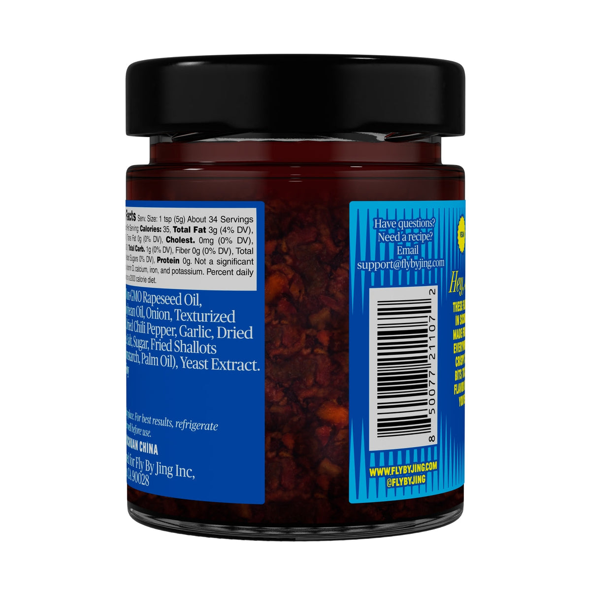 Fly By Jing – Mild Sichuan Chili Crisp – 6 oz - image 6